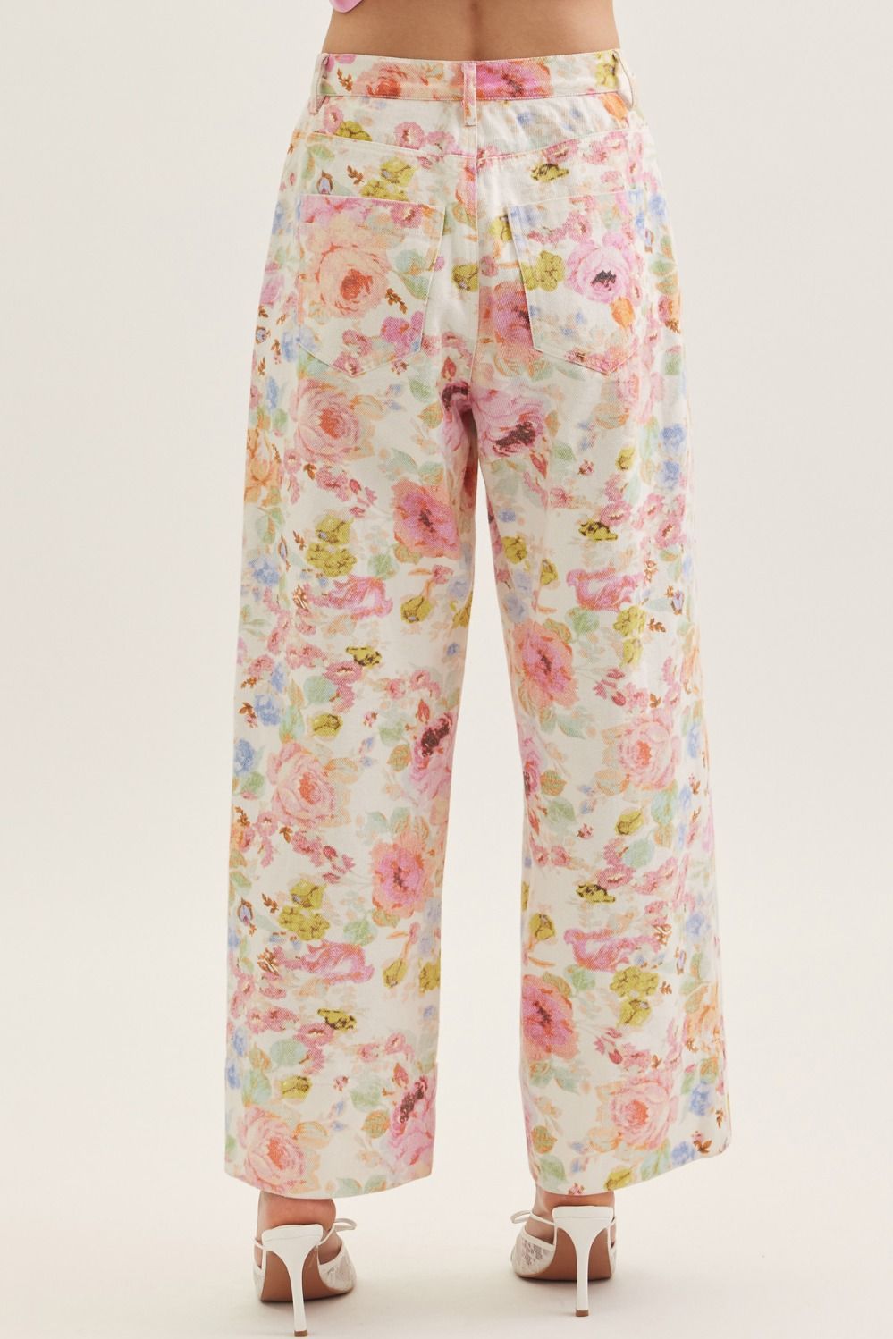 Botanical Wide Leg Pants