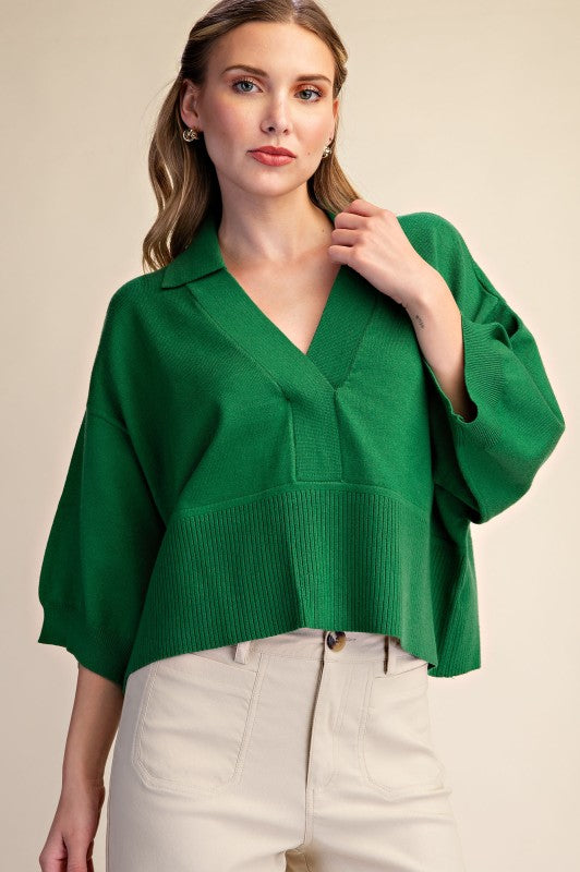 Kelly Dropped Shoulder Sweater