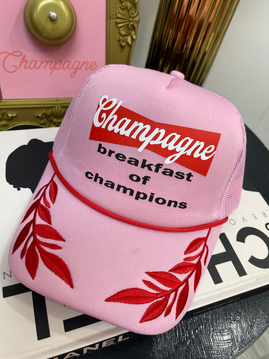 Champagne For Breakfast Hat
