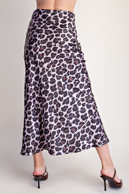Wild Side Animal Print Skirt
