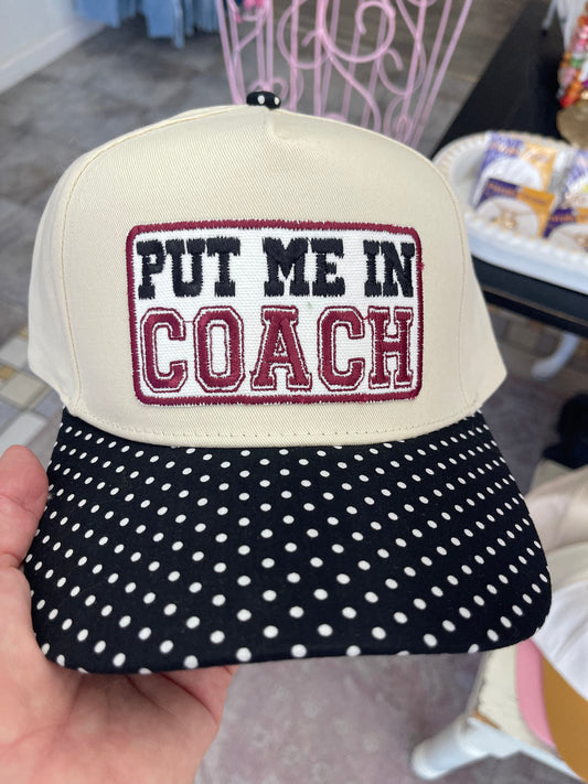 Put Me In Coach Hat
