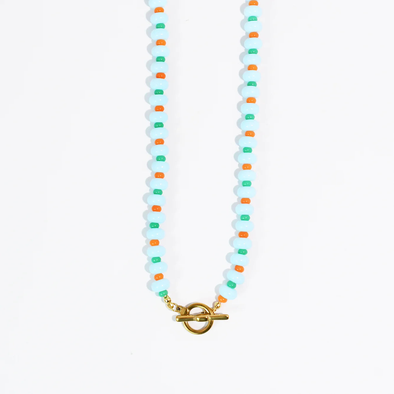 Candy Beads Necklace Turquoise