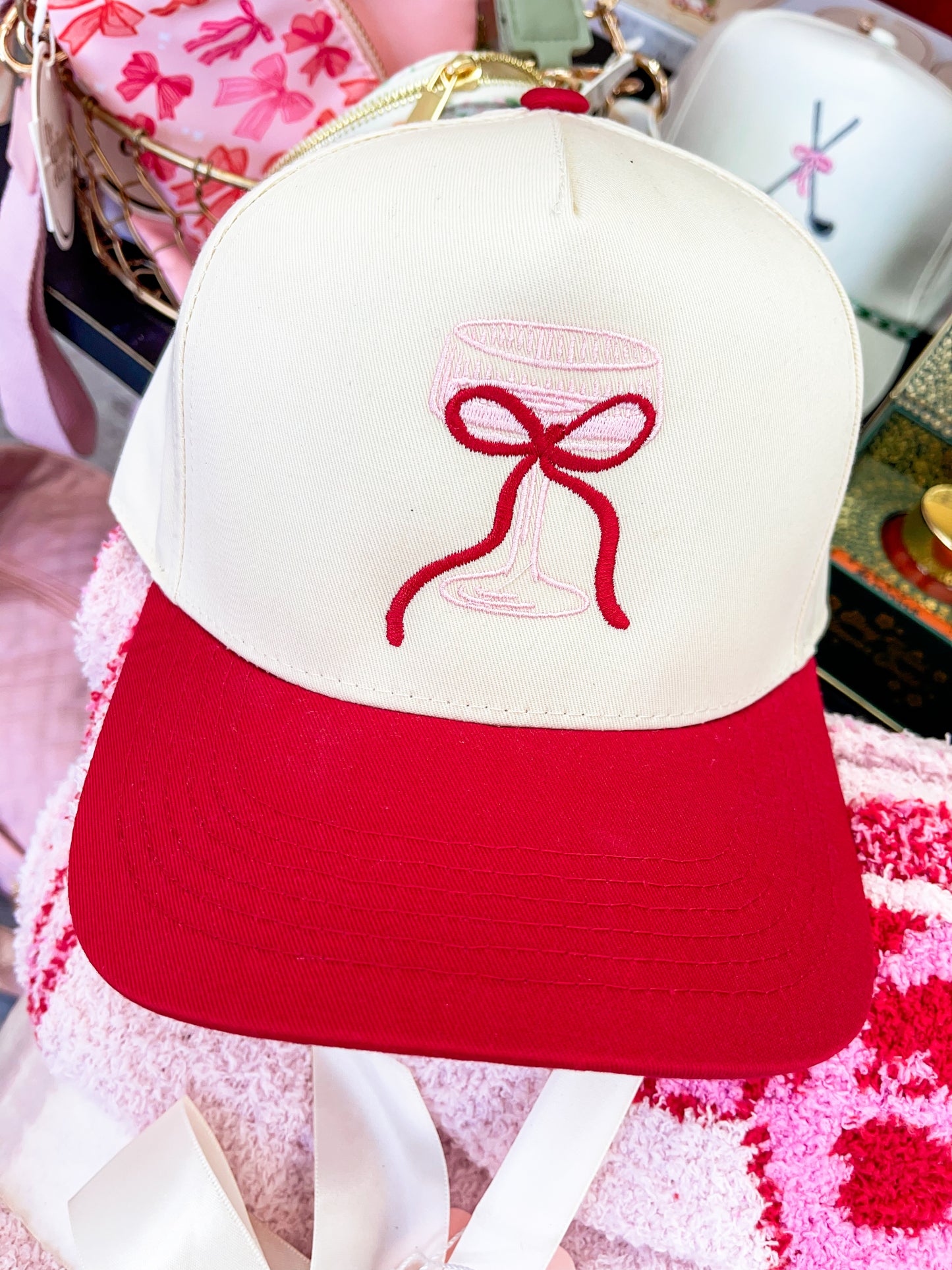 Bubbles And Bows Hat