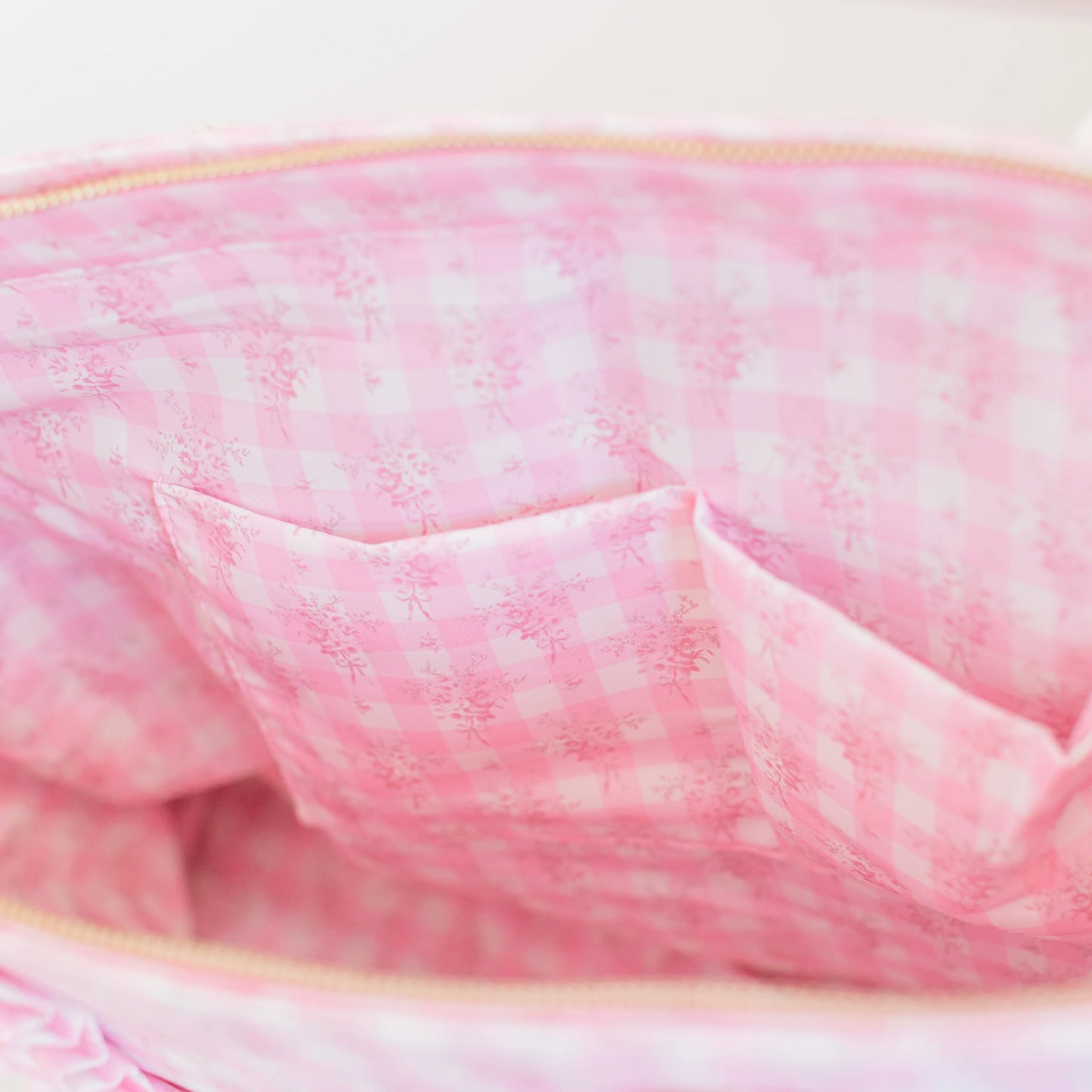 Hollis Ruffled Nylon Tote Bag