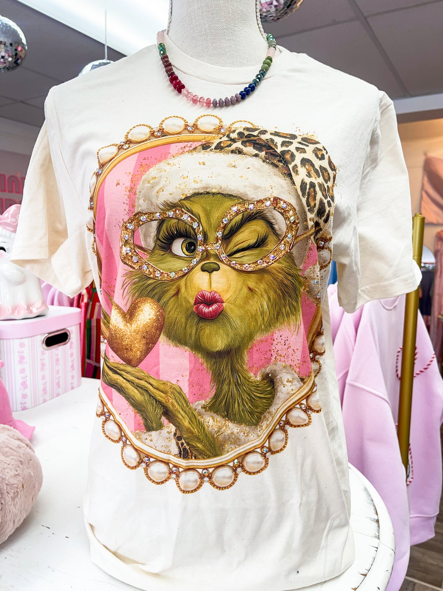 Green Girl Christmas Tee