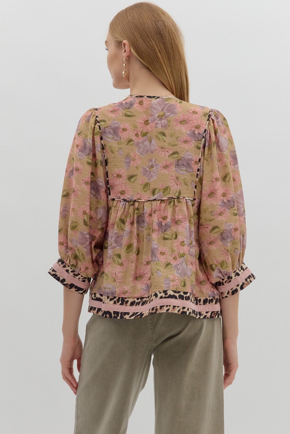 Vintage Floral Top