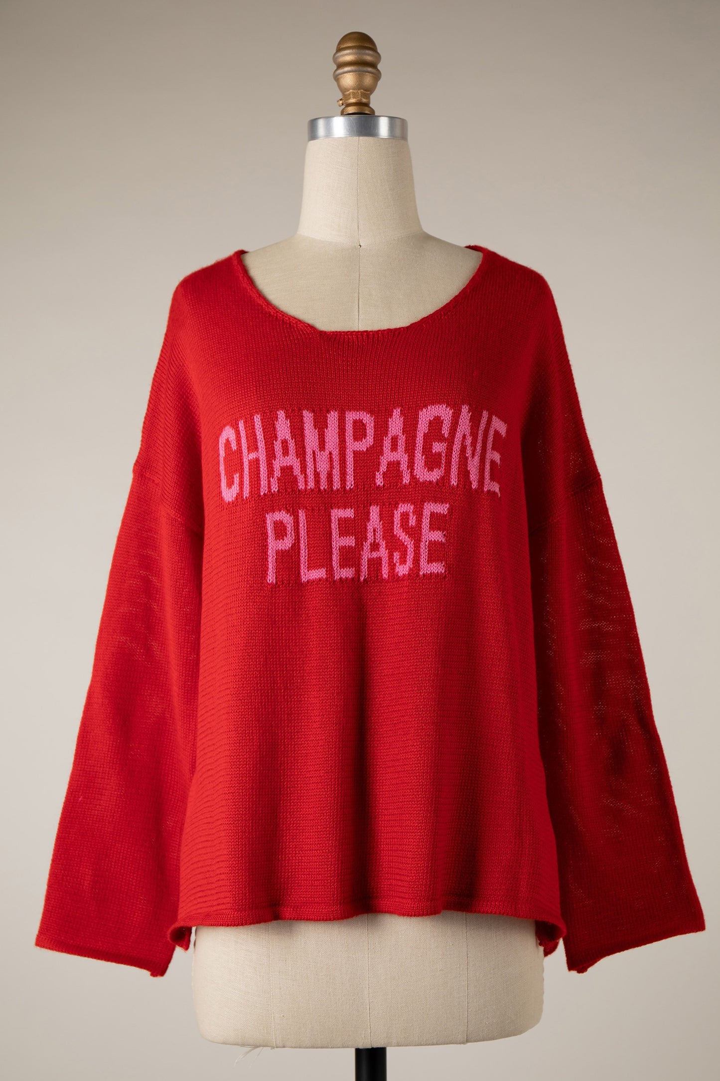 Champagne Please Sweater