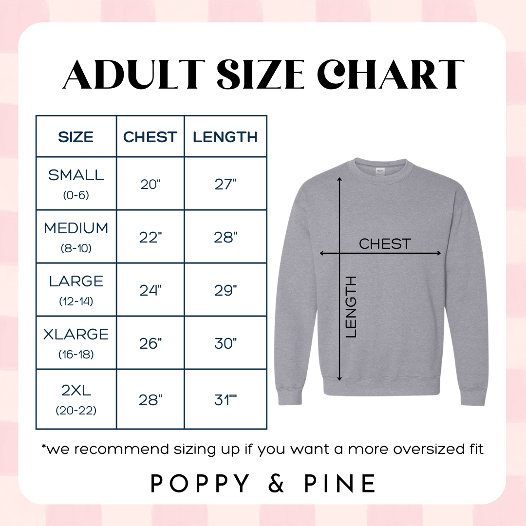 Patchwork Love Adult Sweatshirt