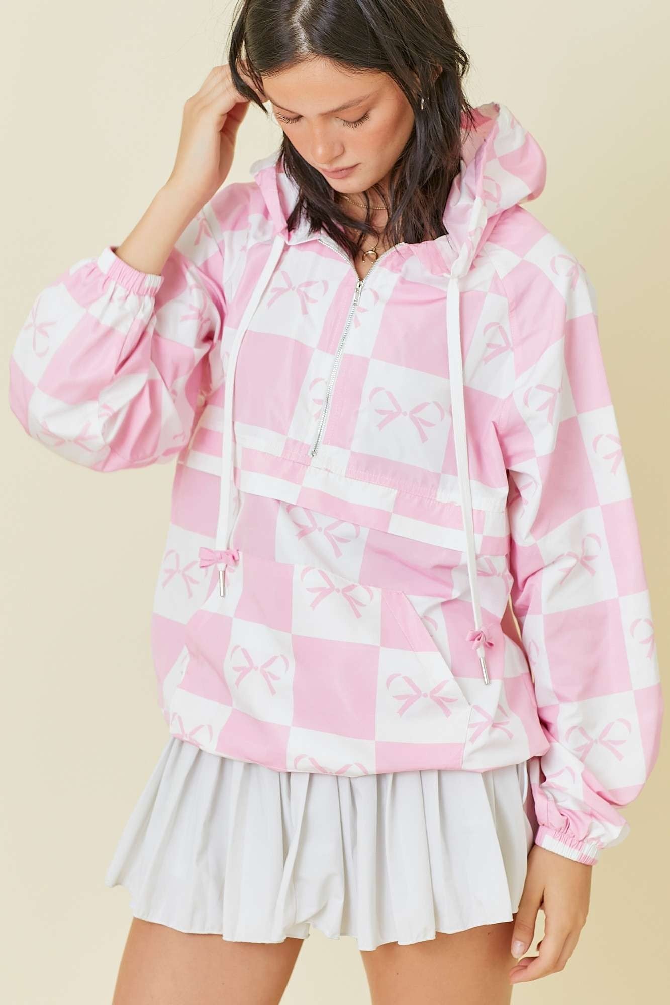 Coquette Pink Windbreaker