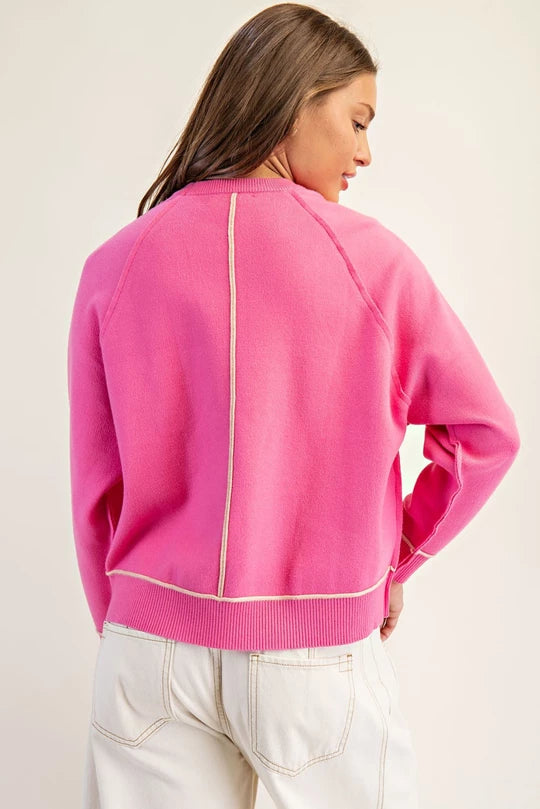 Raglan Sleeve Sweater