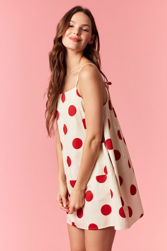 Dot Dot Mini Dress