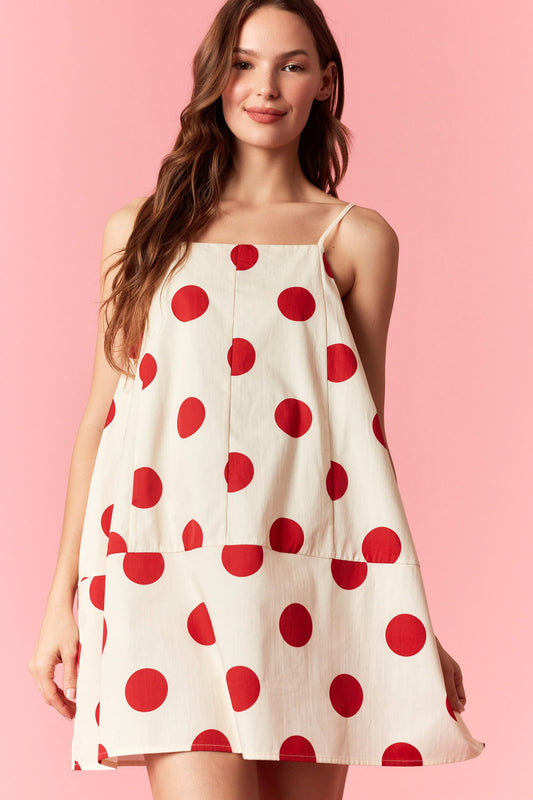 Dot Dot Mini Dress