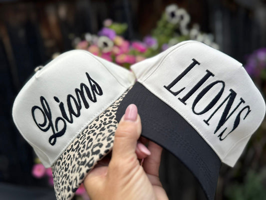 Lions Canvas Hat