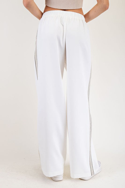 Side Track Straight Leg Pants