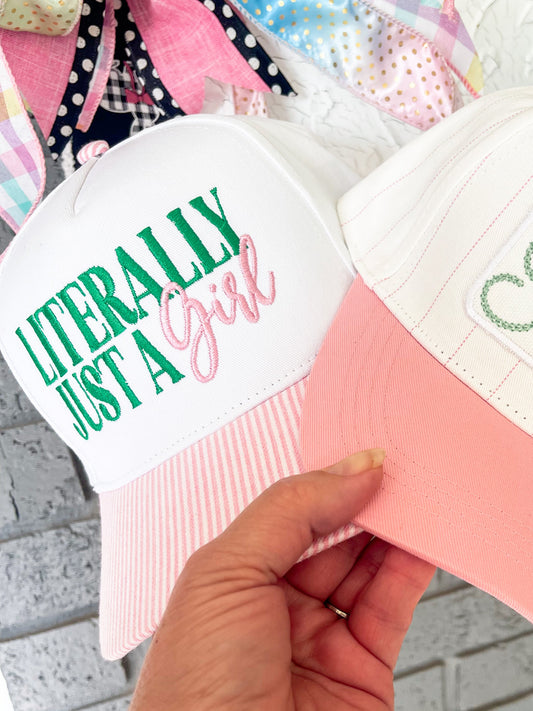 Literally Just A Girl Hat