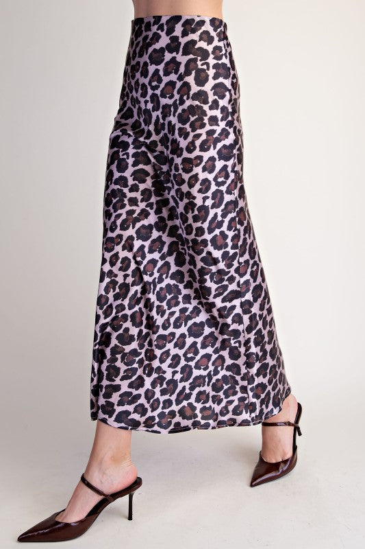 Wild Side Animal Print Skirt