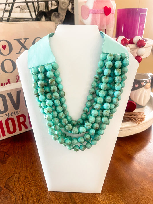 Turquoise Bubble Necklace