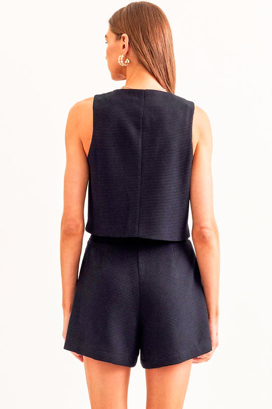 Chic Girl Shorts Set