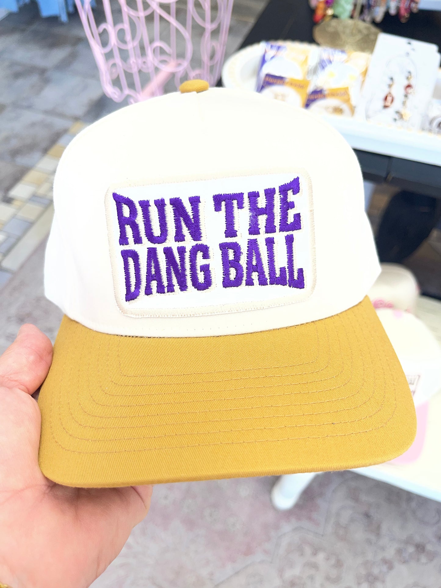 Run The Dang Ball Hat