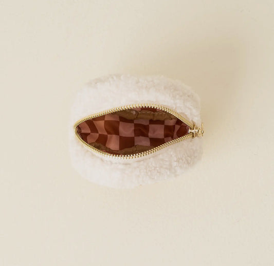 Football Circle Teddy Pouch