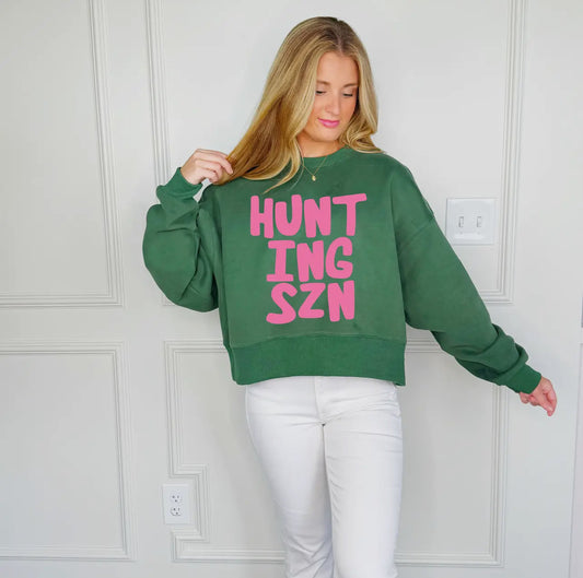 Hunting SZN Crop Sweatshirt