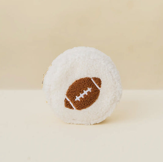 Football Circle Teddy Pouch