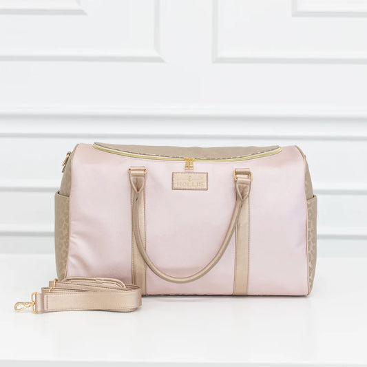 Hollis Weekender Duffle Bag Lux Blush