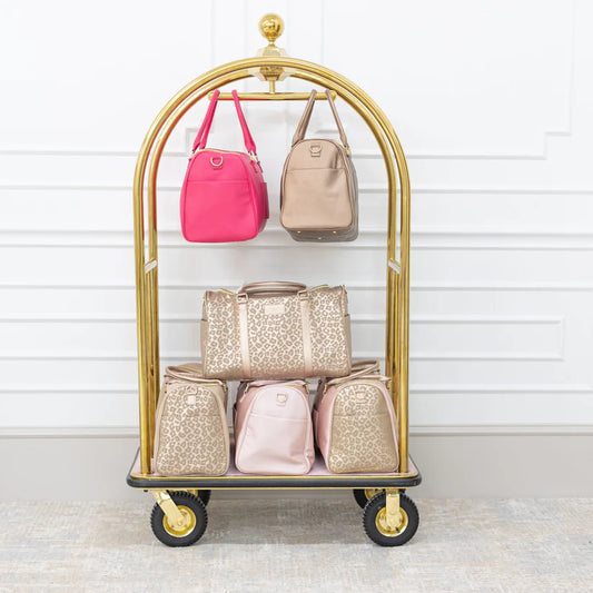 Hollis Weekender Duffle Bag Lux Blush