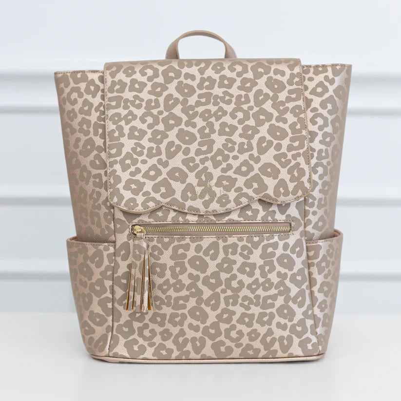 Frilly Full Size Packpack Leopard