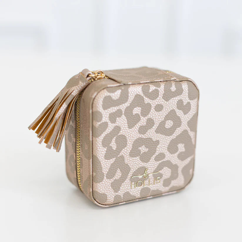 Mini Jewelry Organizer Leopard