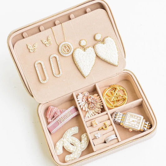 Hollis Jewelry Organizer Blush