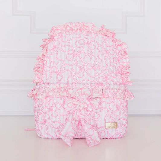 Hollis Quilted Coquette Backpack