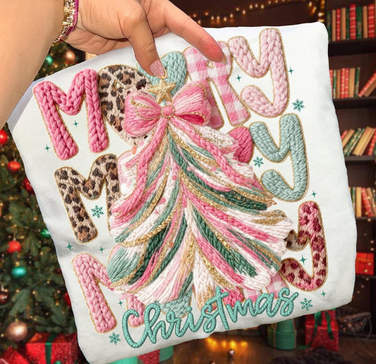 Merry Cute Christmas Tee