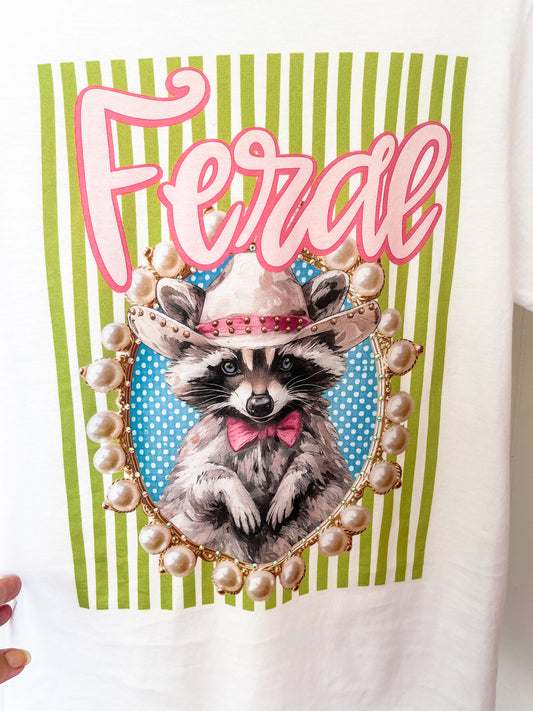 Feral Raccoon Tee