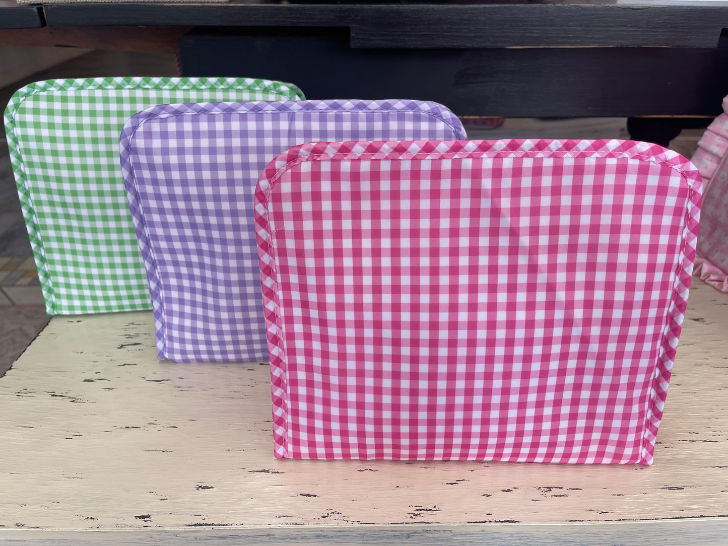 Nylon Gingham Bag