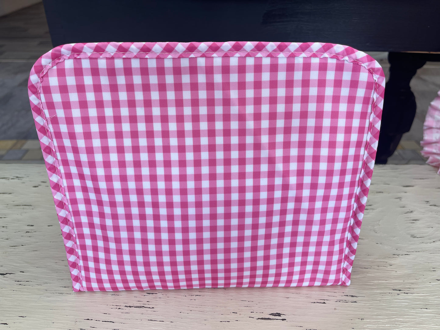 Nylon Gingham Bag