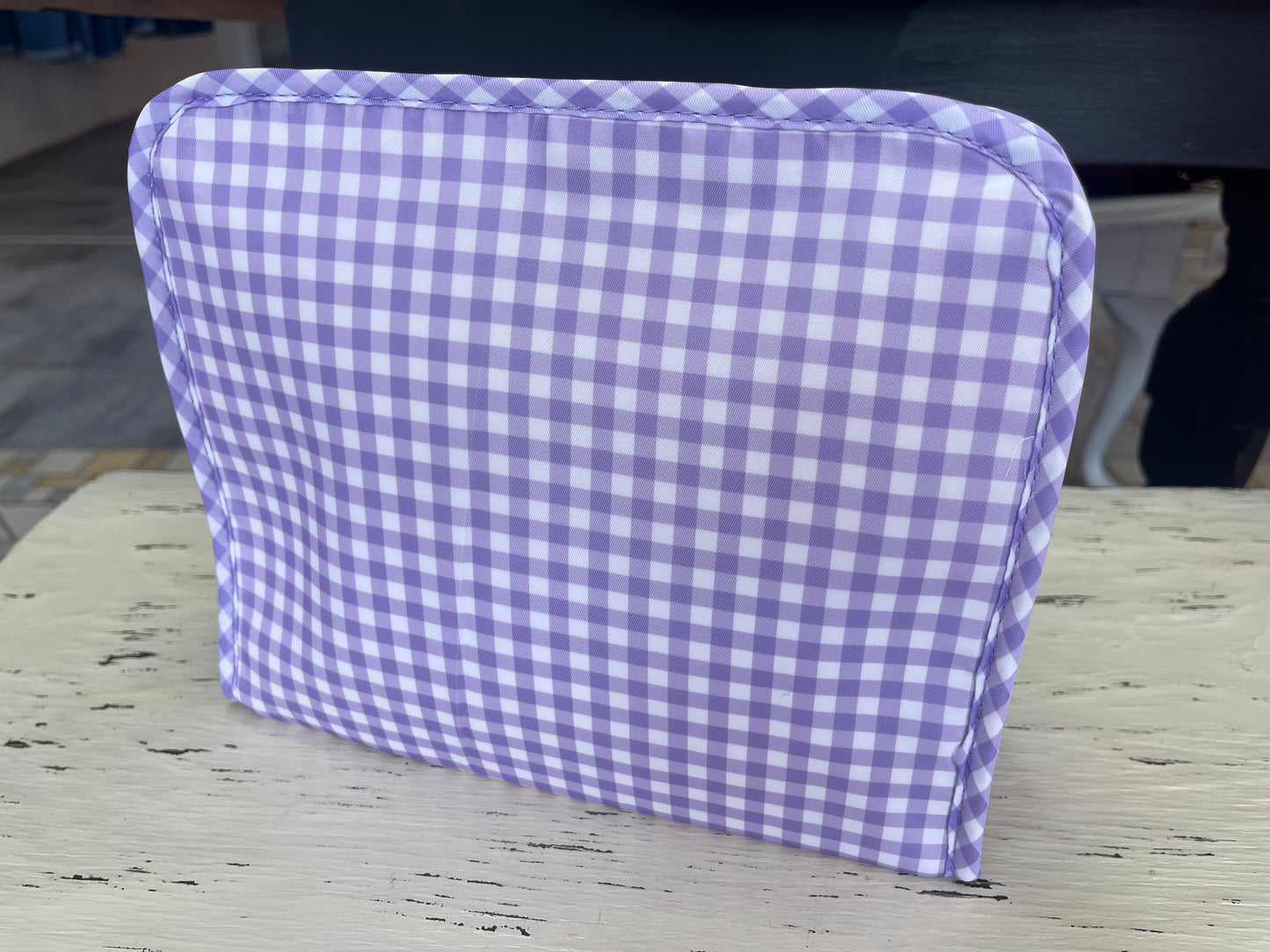 Nylon Gingham Bag