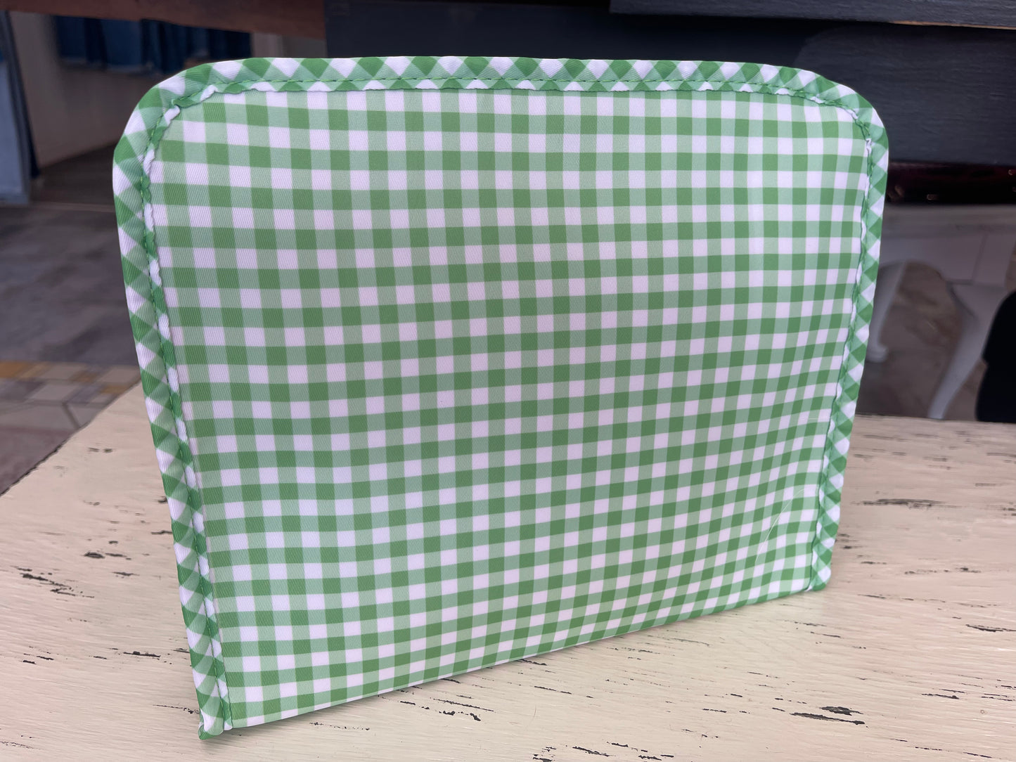 Nylon Gingham Bag