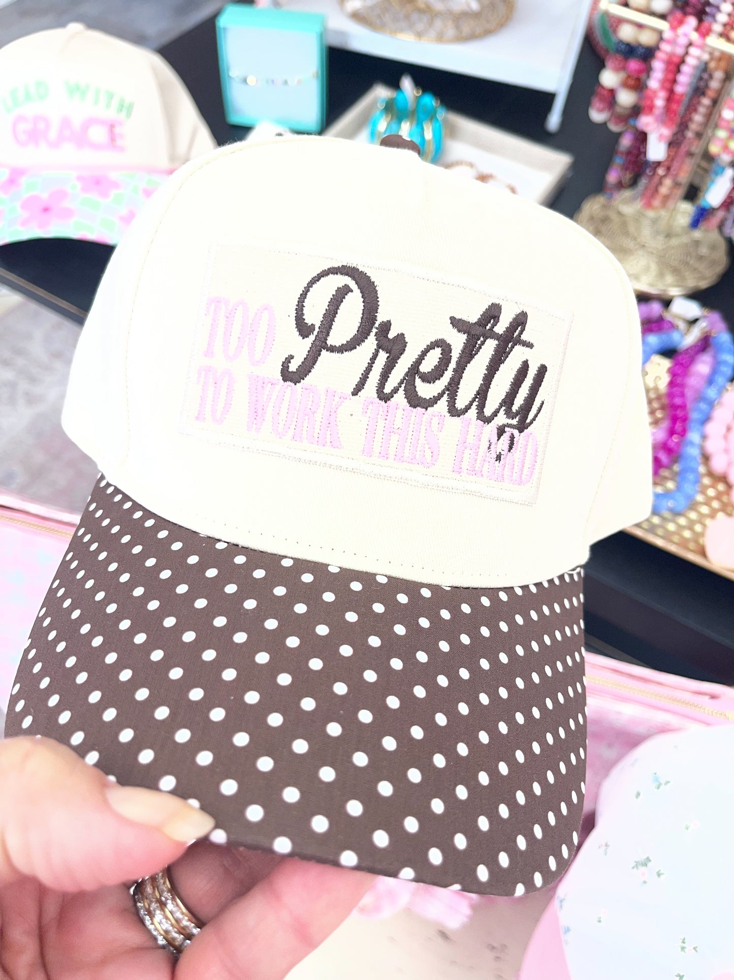 To Pretty To Work This Hard Hat