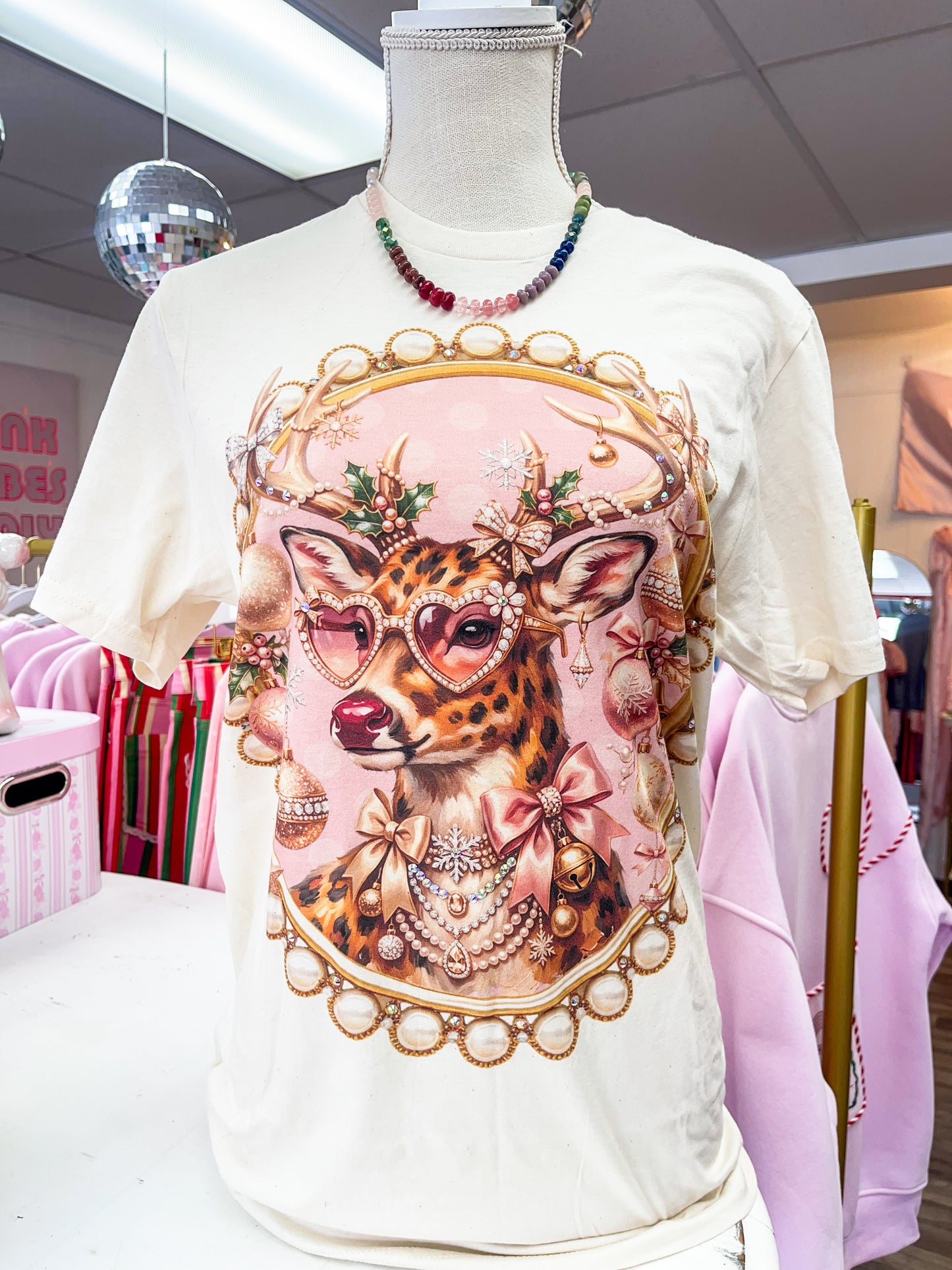 Reindeer Christmas Tee