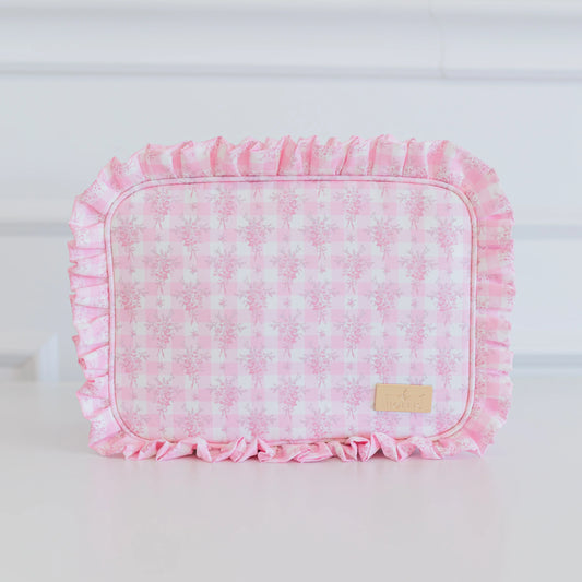 Hollis Ruffled Nylon XL Pouch