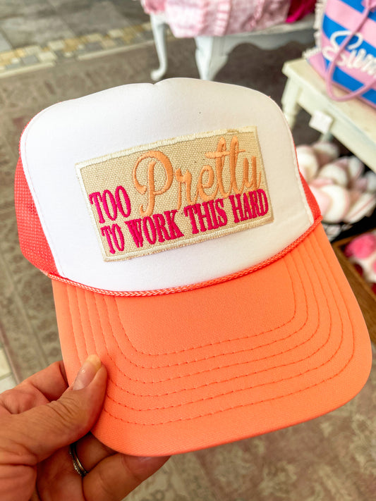 To Pretty Trucker Hat