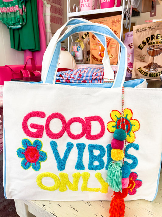 Good Vibes Only Tote