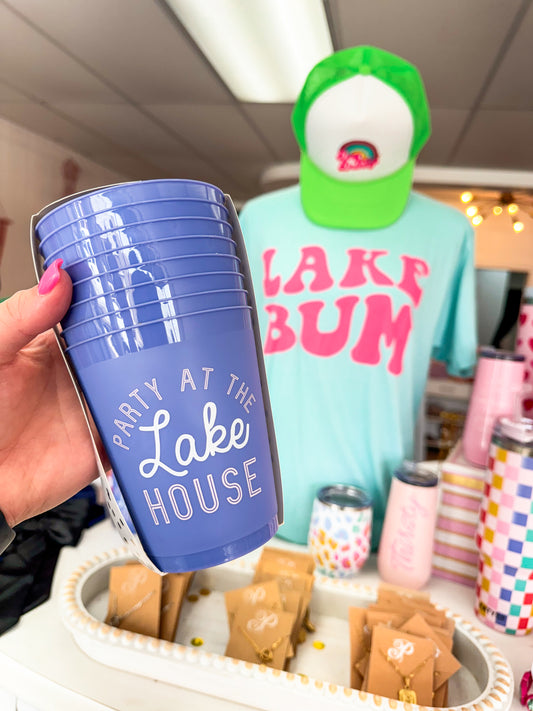 Party at the Lake House Reusable Party Cups
