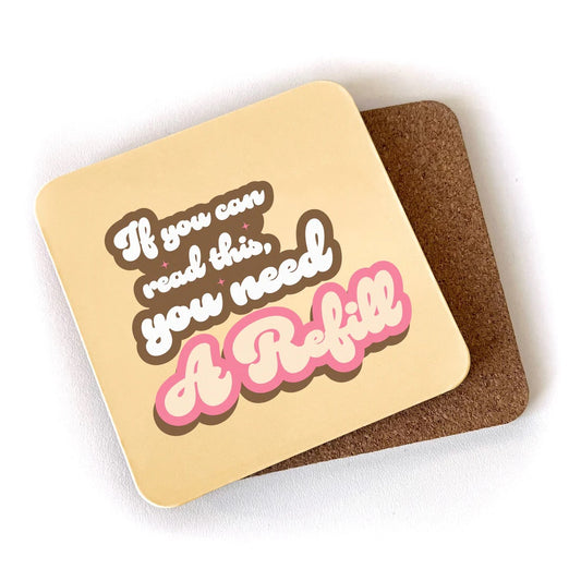 Cork Coasters If You Can Read